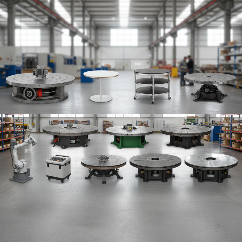 Top 10 Turning Rotating Table Options for Your Business Needs?