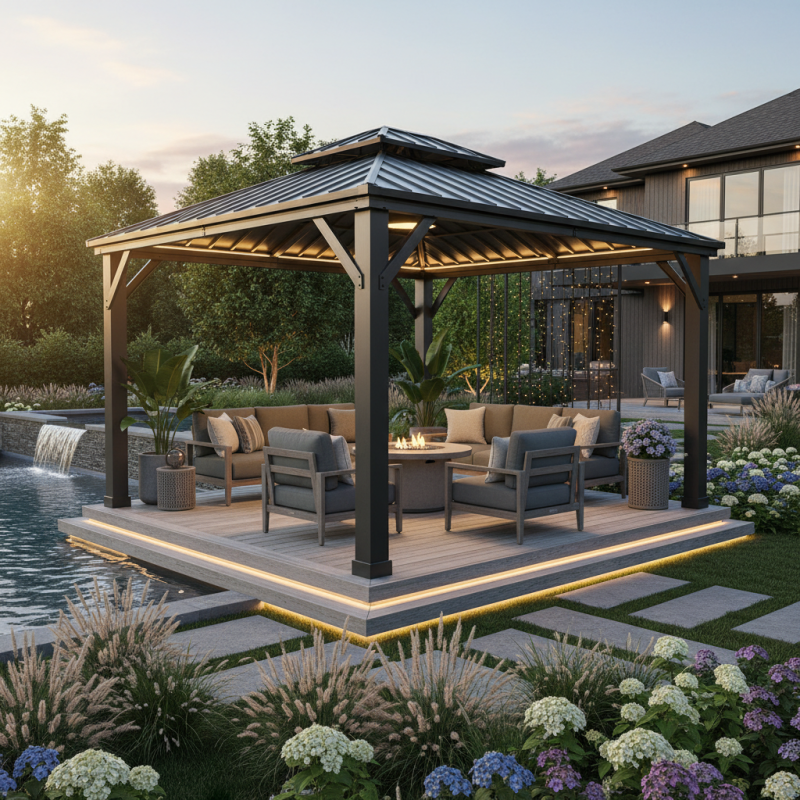 2026 Top Hard Roof Gazebo Designs for Your Backyard Retreat?