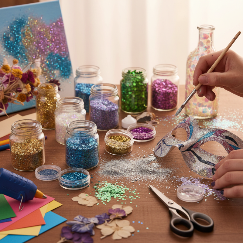Why Choose Glitter Powder for Your Craft Projects?