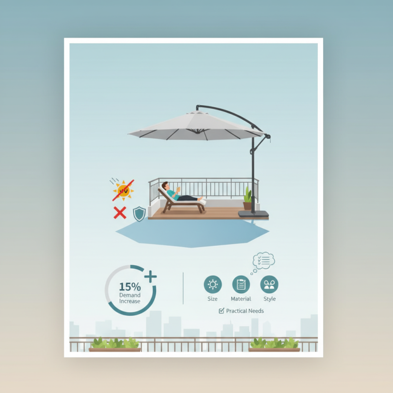 Why Choose an Outdoor Umbrella for Your Balcony Space?