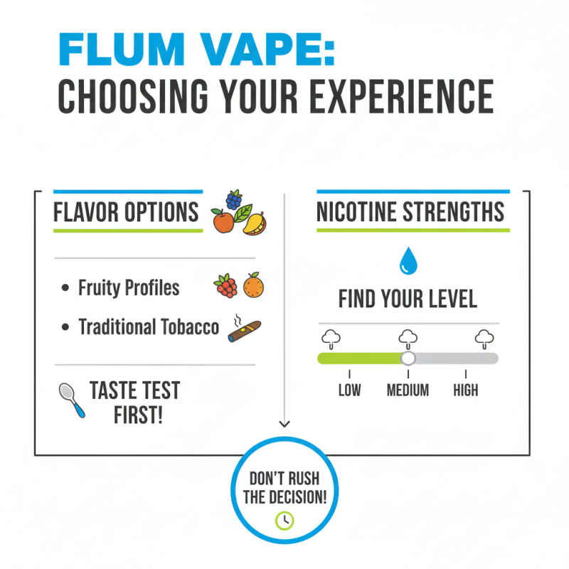 How to Choose the Best Flum Vape for Your Needs?