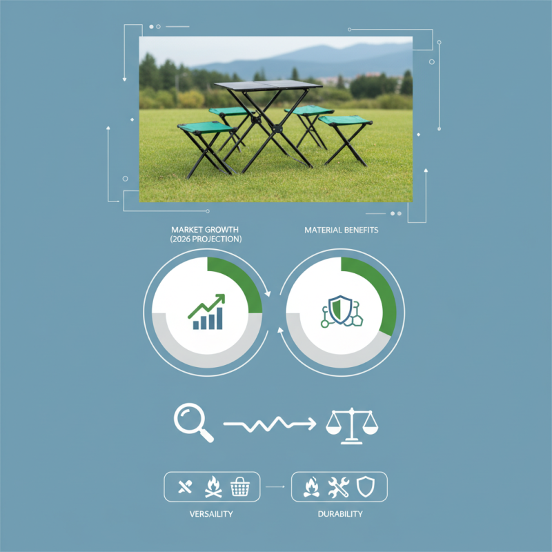 2026 Top Aluminium Folding Picnic Table for Outdoor Use?