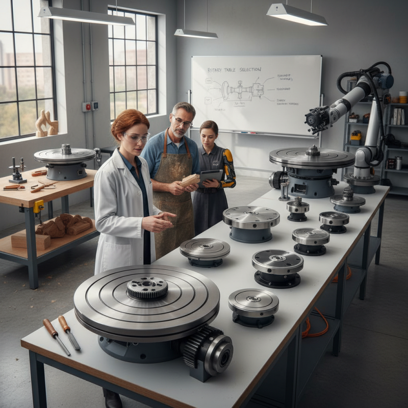 How to Choose the Best Turning Rotating Table for Your Needs?