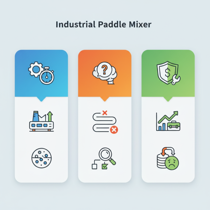 Why Choose an Industrial Paddle Mixer for Your Business Needs?