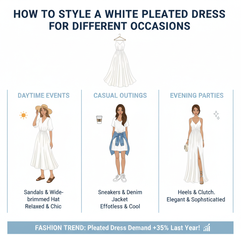 What is a White Pleated Dress and How to Style It?