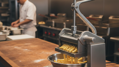 Why Choose a Steel French Fry Cutter for Your Restaurant Needs?