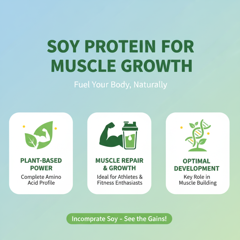 Top 10 Benefits of Soy Protein Growth for Muscle Development?