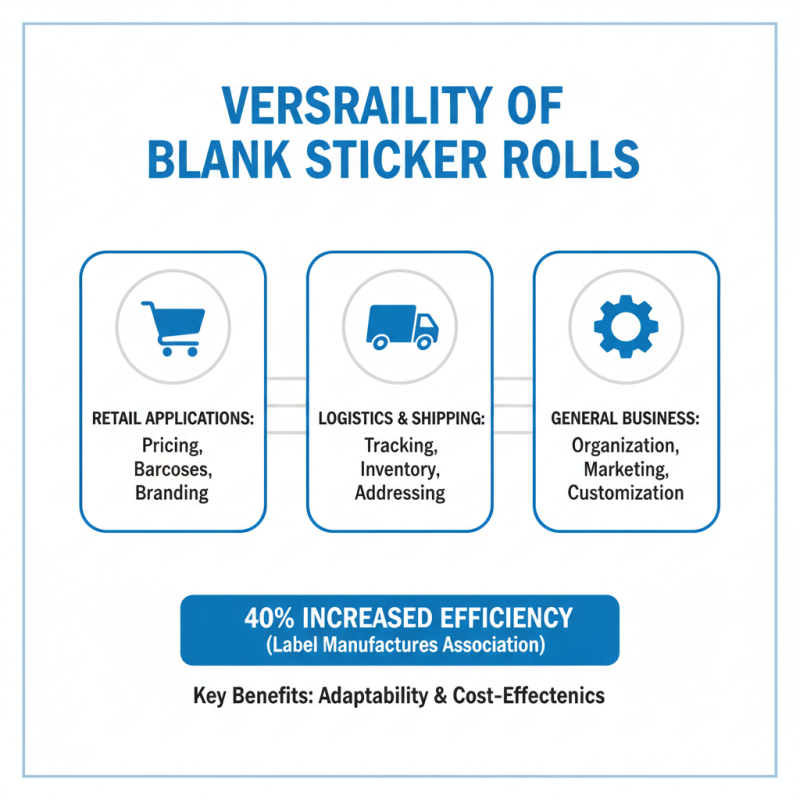 Top Benefits of Using Blank Sticker Rolls for Your Business Needs?