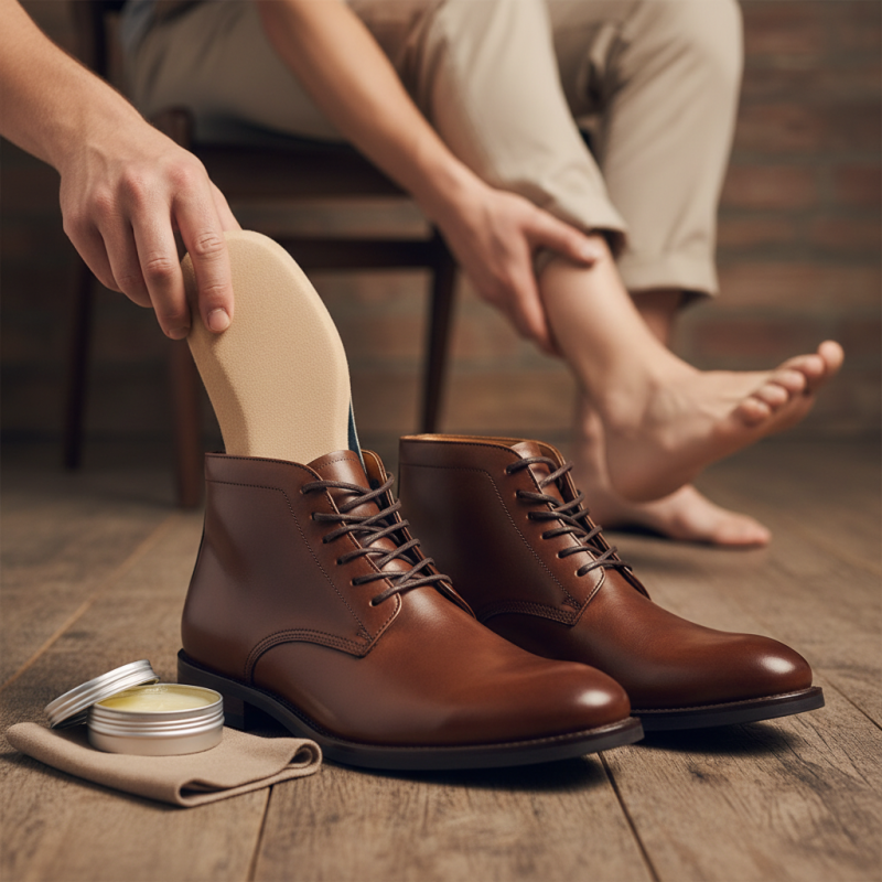 Best Tips to Alleviate Heel Pain from New Leather Boots?