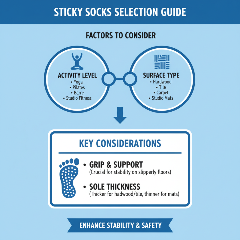 How to Choose the Best Sticky Socks for Your Needs?