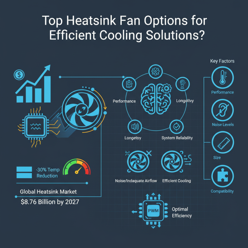 Top Heatsink Fan Options for Efficient Cooling Solutions?