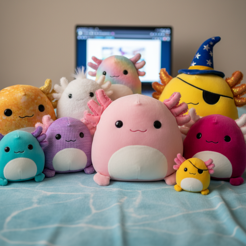 Top 10 Axolotl Stuffed Animals You Can Buy Online?