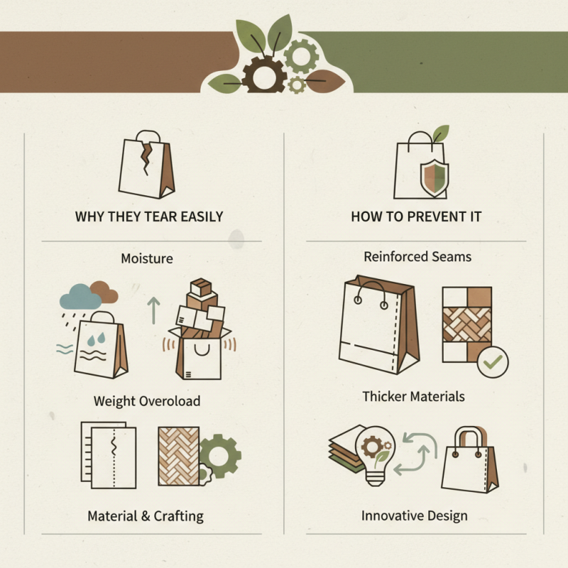 Why Do Kraft Paper Bags Tear Easily and How to Prevent It?