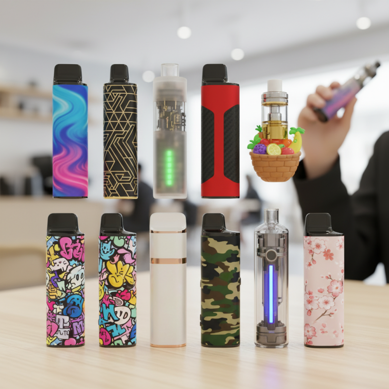 Top 10 QQ BANG 100K Puffs Disposable Vape Styles?
