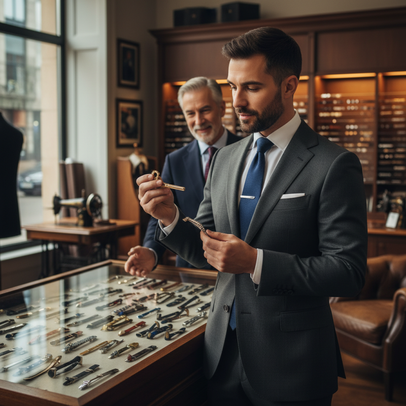 How to Choose the Best Tie Clip for Men for Any Occasion?