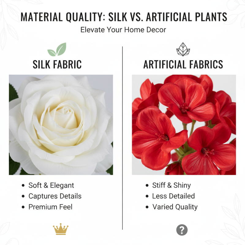 How to Choose the Best Floral Silk Plants for Your Home?