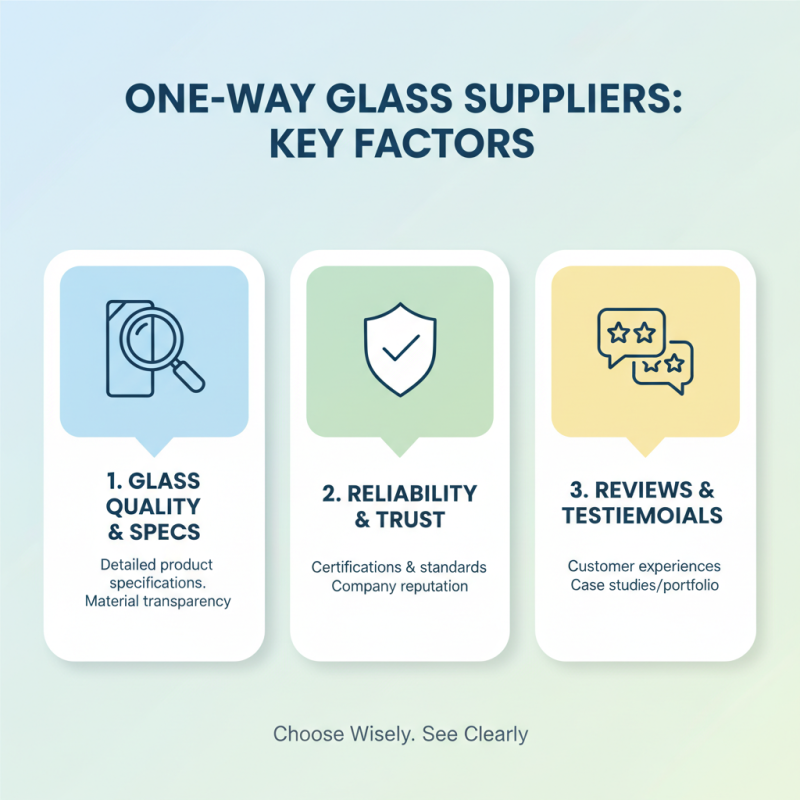 One Way Glass Features Benefits and Top Suppliers to Consider?