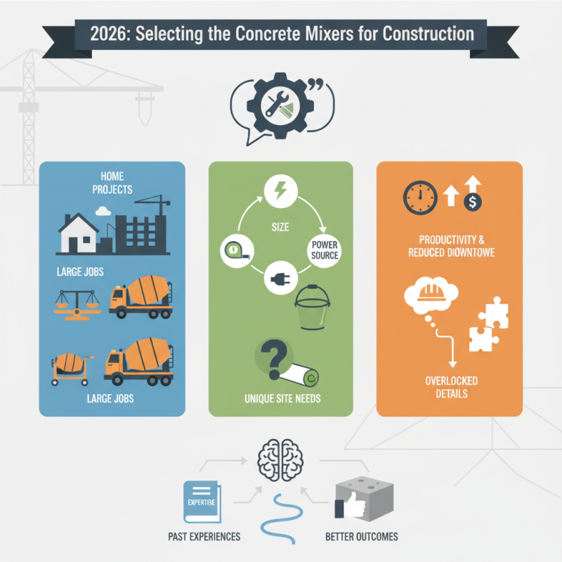 2026 How to Choose the Best Concrete Mixer for Your Construction Projects?