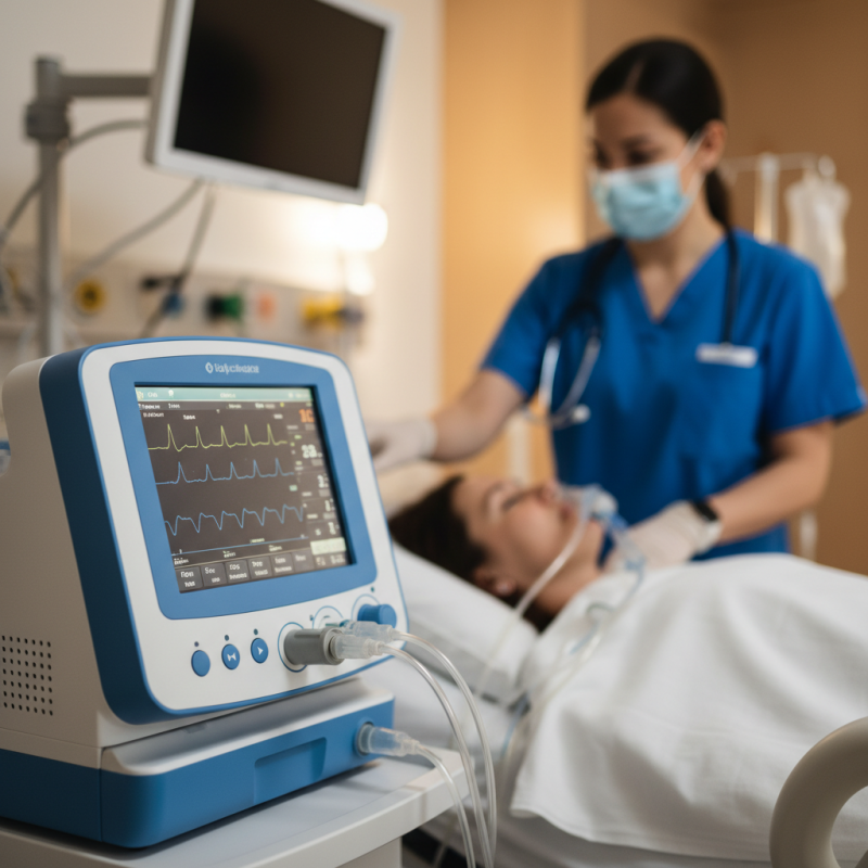 What is a medical ventilator used for in healthcare?