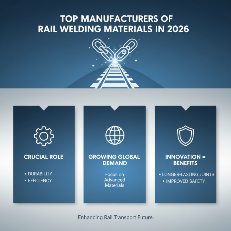 2026 Best Rail Welding Materials for Global Buyers?