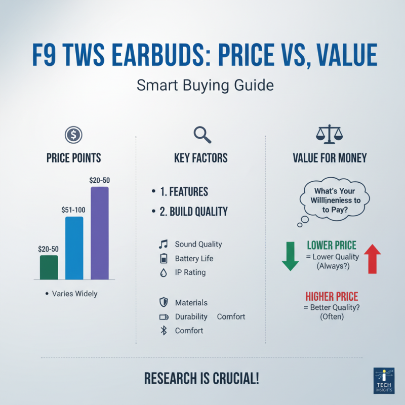 How to Choose the Best F9 TWS Earbuds for Your Needs?