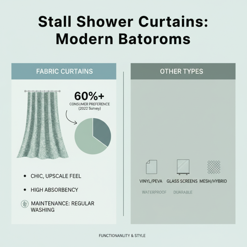 Best Stall Shower Curtains for Stylish Bathrooms - What to Choose?