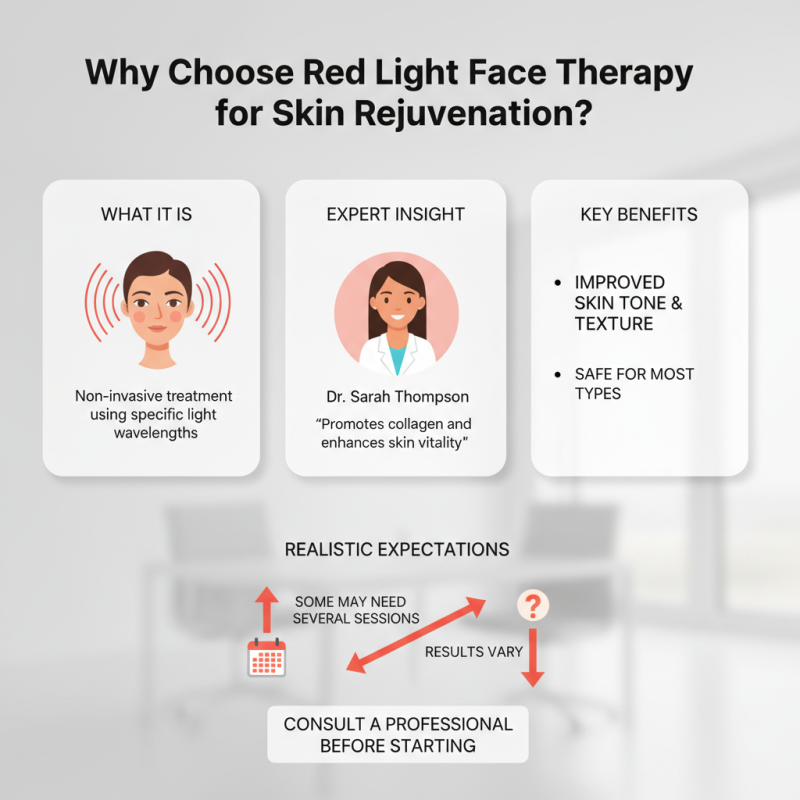 Why Choose Red Light Face Therapy for Skin Rejuvenation?