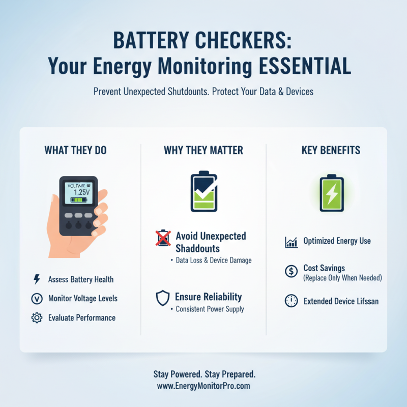 2026 Best Battery Checker for Accurate Energy Monitoring?