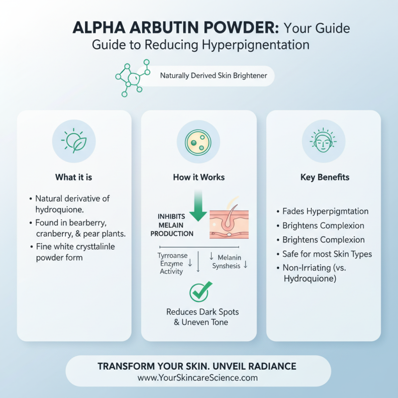 Top 5 Benefits of Alpha Arbutin Powder for Skin Care?