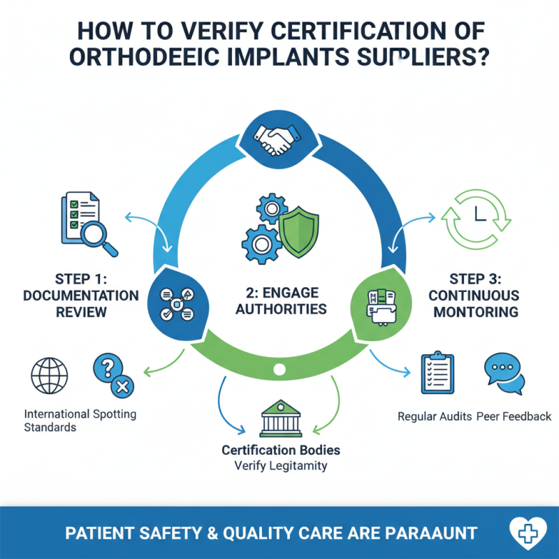 How to Verify Certification of Orthopedic Implants Suppliers?