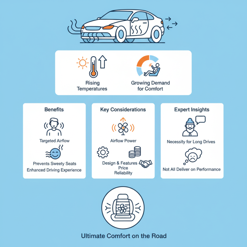 China Best Car Seat Fan for Ultimate Comfort on the Road?