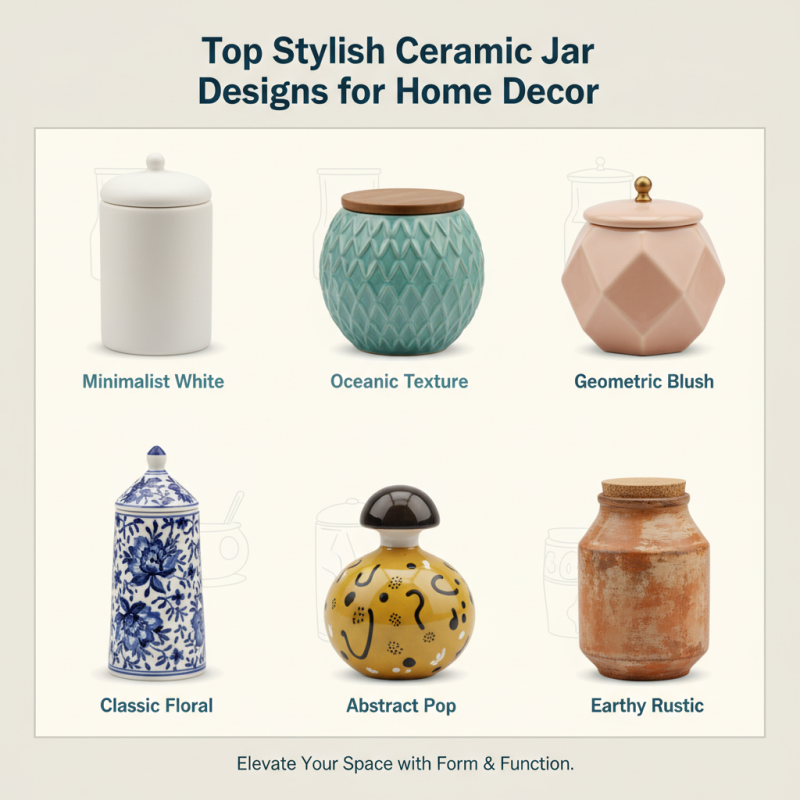 2026 Best Ceramic Jar With Lid for Stylish Storage Solutions?