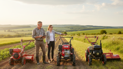 How to Choose the Right Walking Tractor for Your Needs?