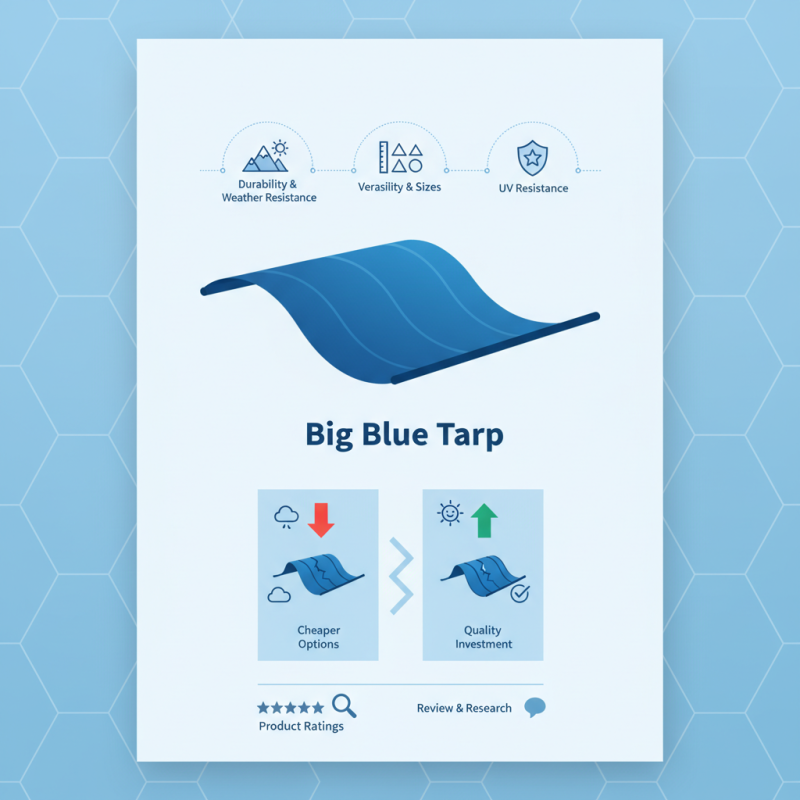 What is the Best Big Blue Tarp for Global Buyers?