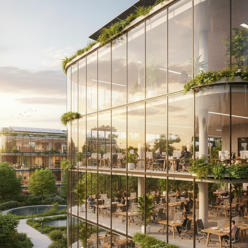 Why Do Sustainable Buildings Favor Glass Design?