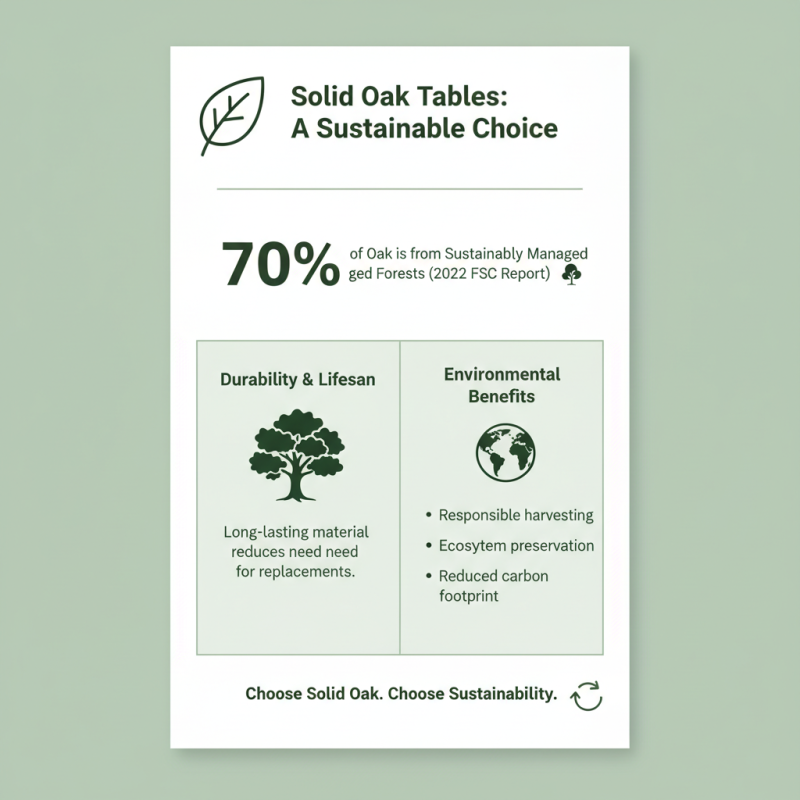 Best Solid Oak Table Top Options for 2026 Buyers?