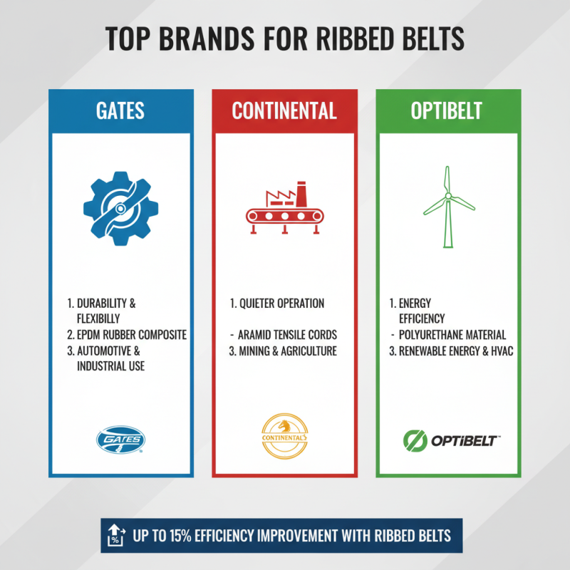 Best Ribbed Belt Options for Your Machinery Needs?