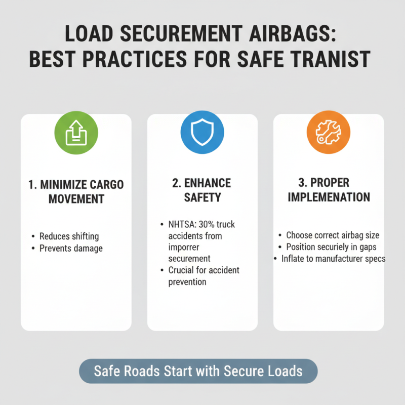 Why Load Securement Airbags Are Essential for Safe Transport?