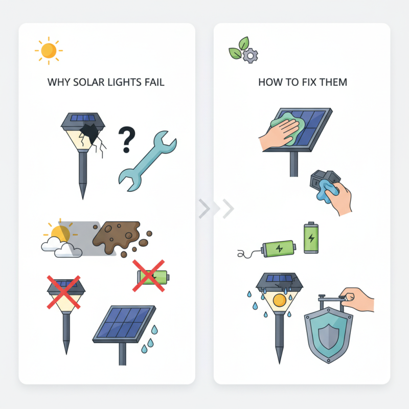 Why Do Solar Lights Stop Working and How to Fix Them?