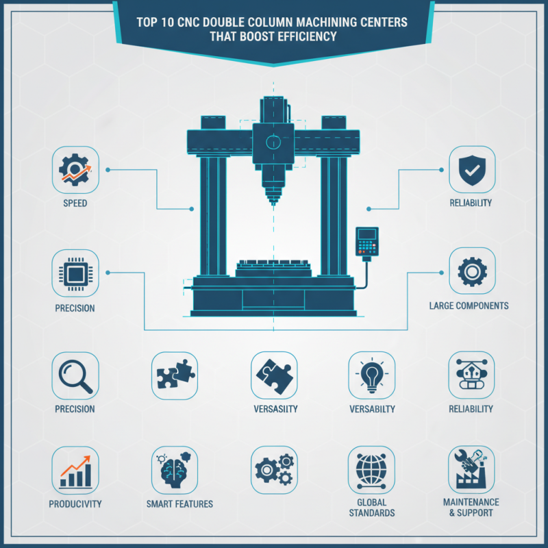 Top 10 CNC Double Column Machining Centers That Boost Efficiency?