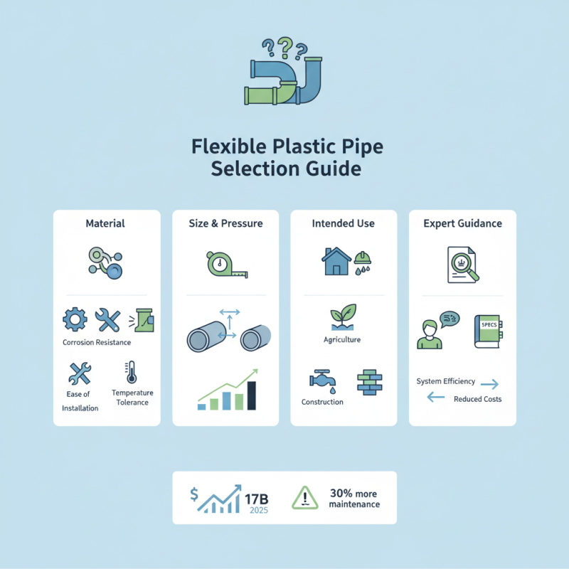 How to Choose the Best Flexible Plastic Pipe for Your Needs?