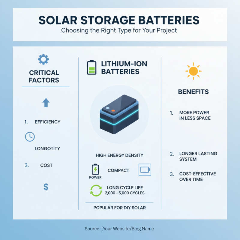 How to Build Homemade Solar Battery Storage for Your Needs?