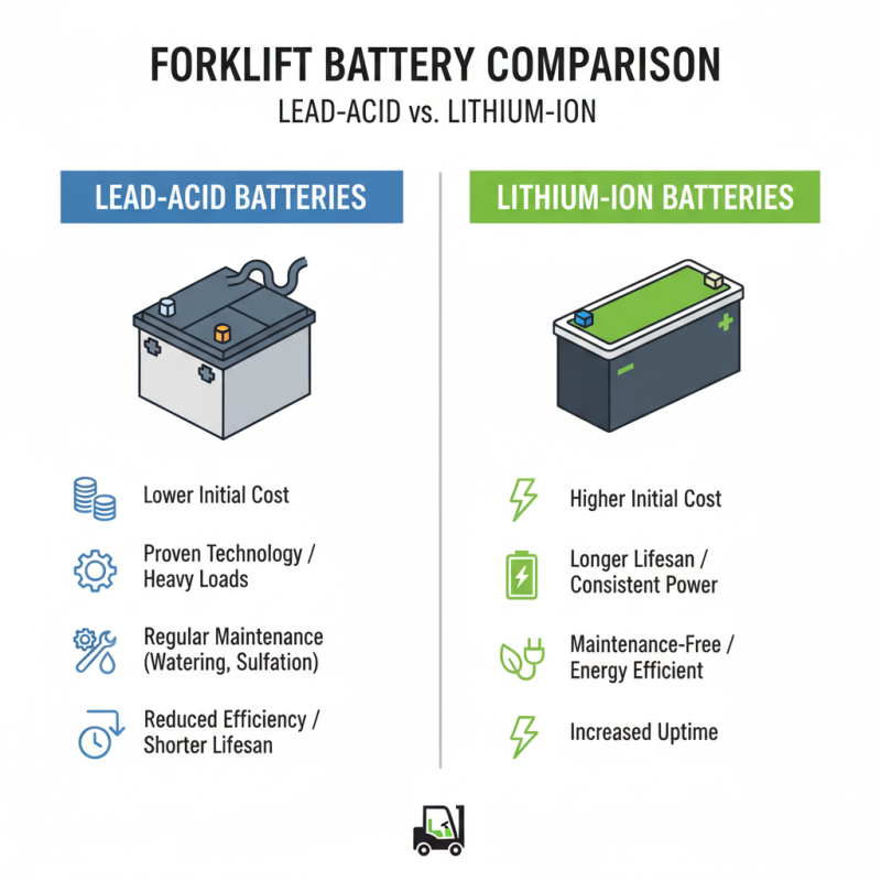 Top Forklift Battery Types for Optimal Performance and Long Lasting Power?