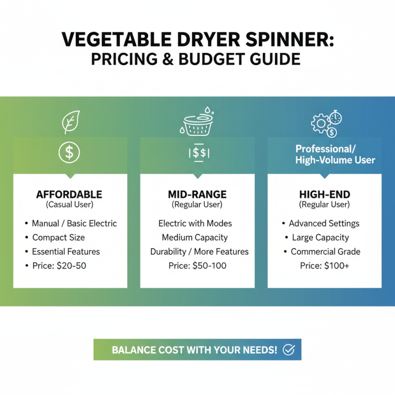 2026 How to Select the Best Vegetable Dryer Spinner for Your Needs?