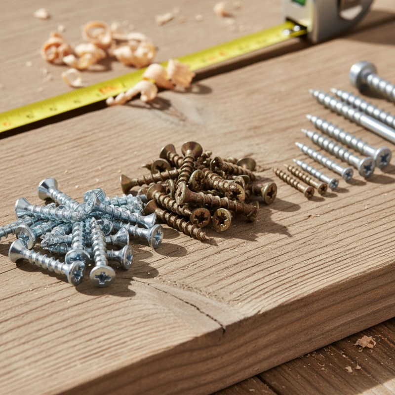 How to Choose the Right Deck Screw for Your Projects?