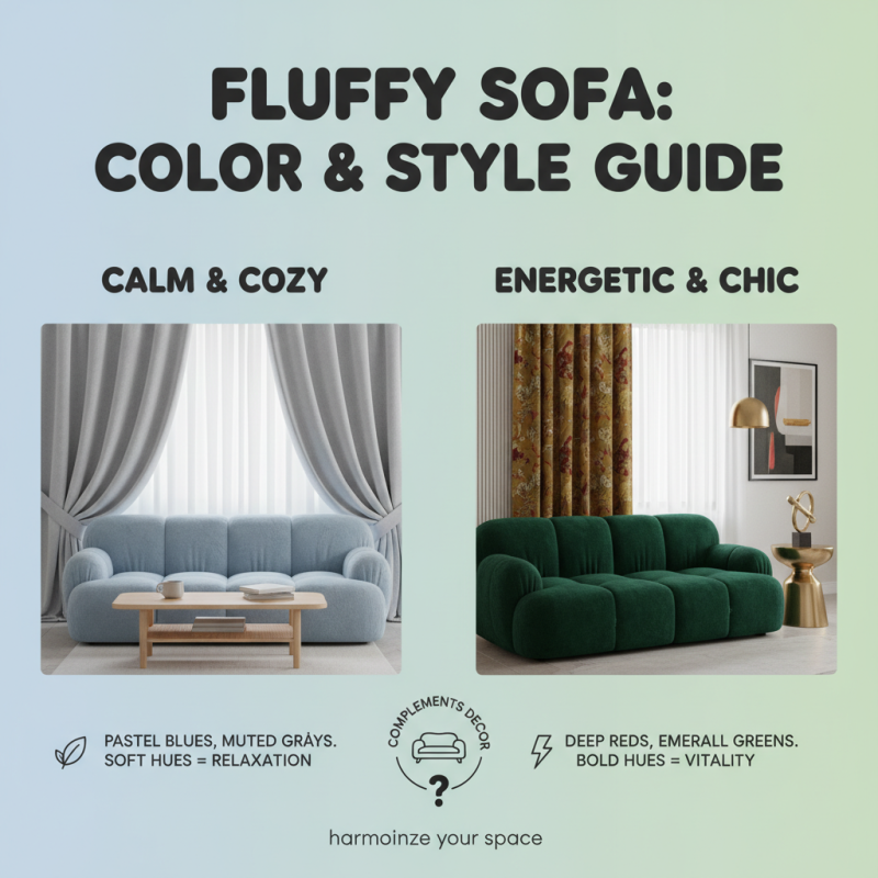 How to Choose the Perfect Fluffy Sofa for Your Living Room?