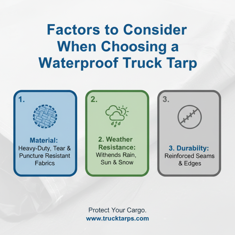 Why Choose a Waterproof Truck Tarp for Your Cargo Protection?