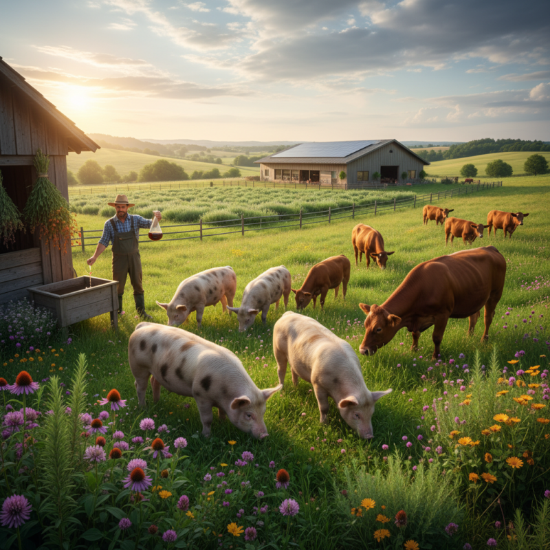 Why Use Herbal Medicine Extracts for Organic Livestock Farming?