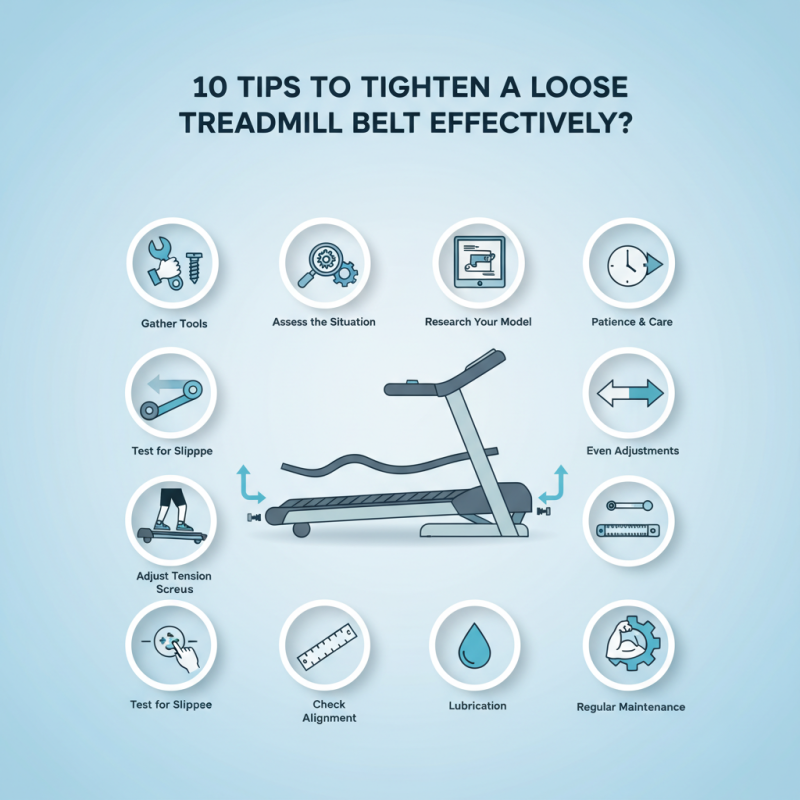 10 Tips to Tighten a Loose Treadmill Belt Effectively?