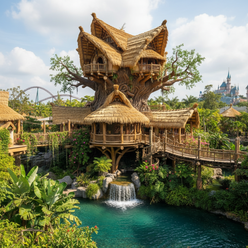 How to Choose the Best Theme Park Synthetic Thatch for Your Project?